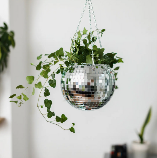 Disco Ball Planter