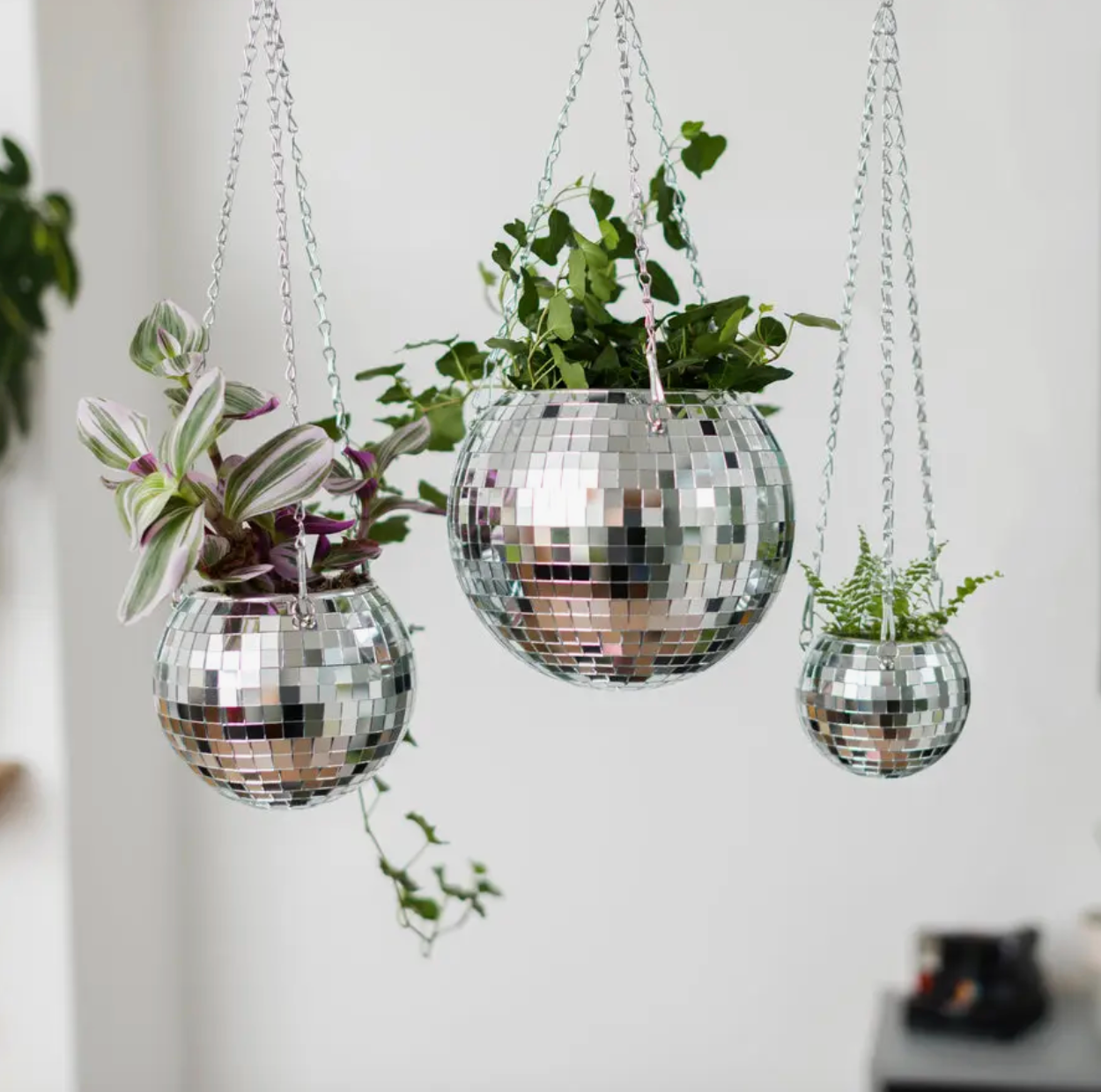 Disco Ball Planter