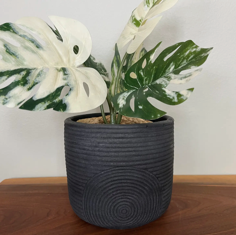 Boho Concrete Planter