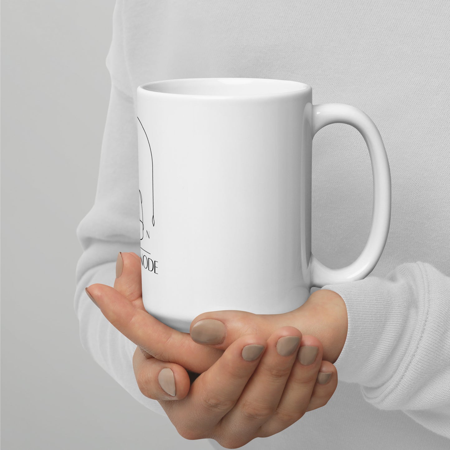 White Glossy Mug